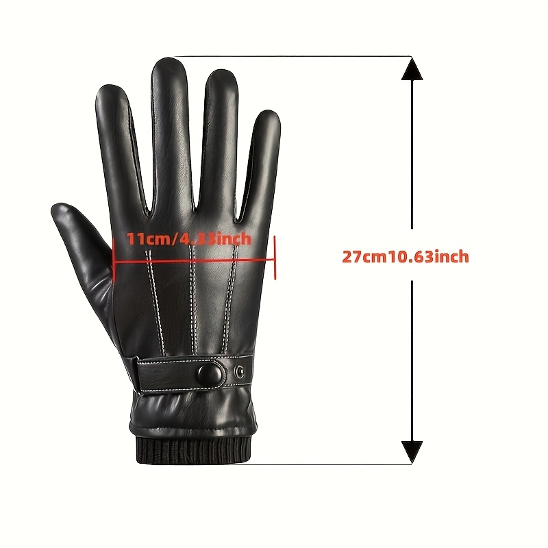 CarrKen Winter Touchscreen Gloves, Thermal Full-Finger